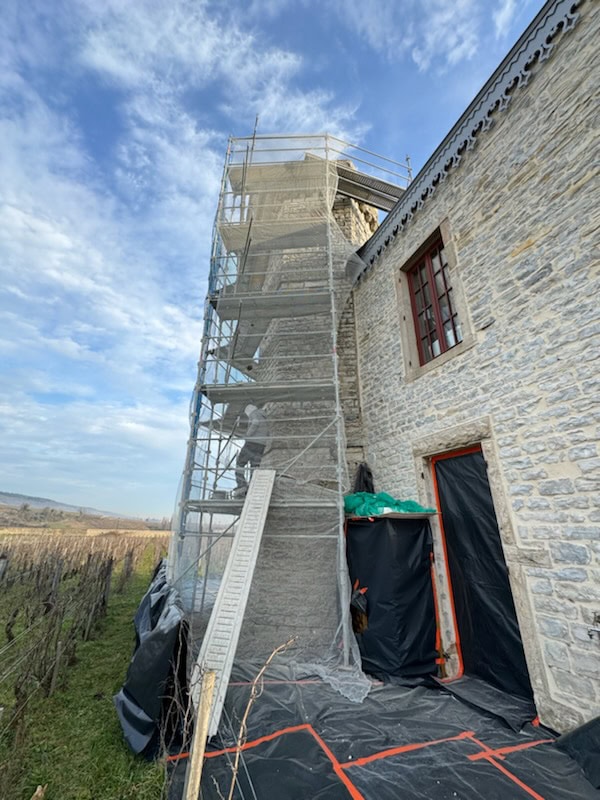 Ravalement de facade de la tour vougeot - partie 2