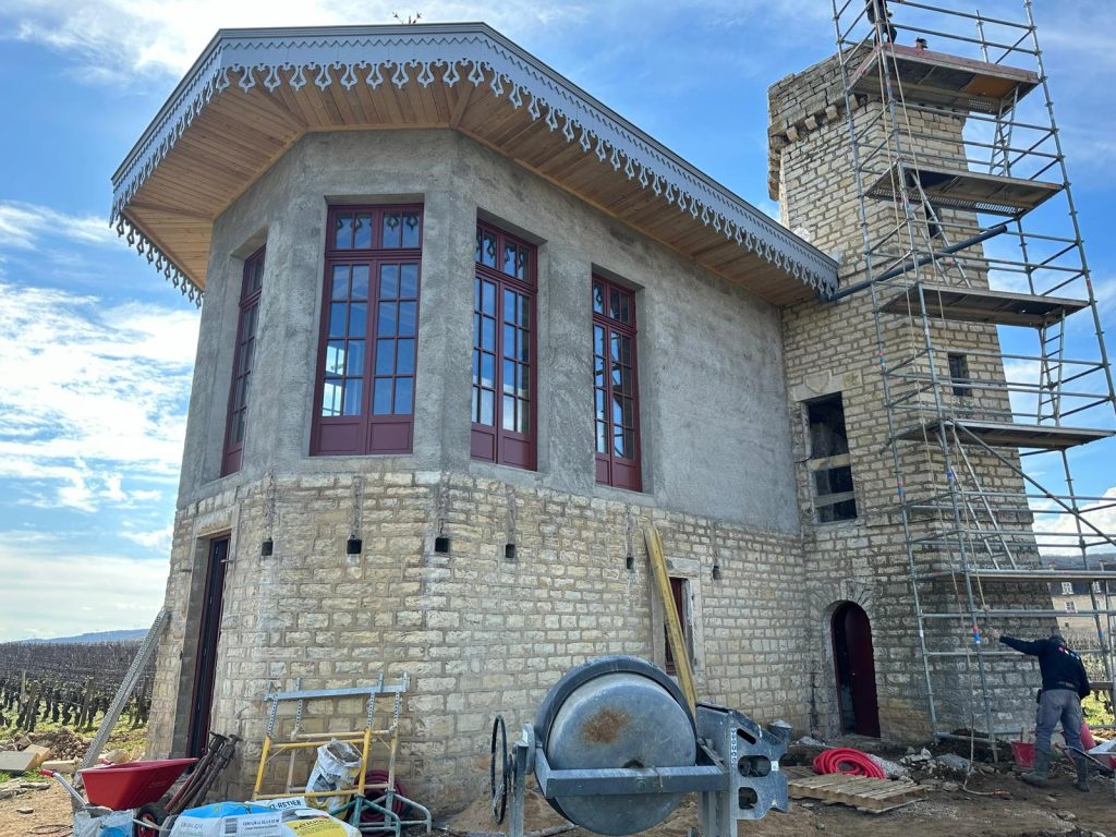 Ravalement de facade de la tour vougeot - partie 2