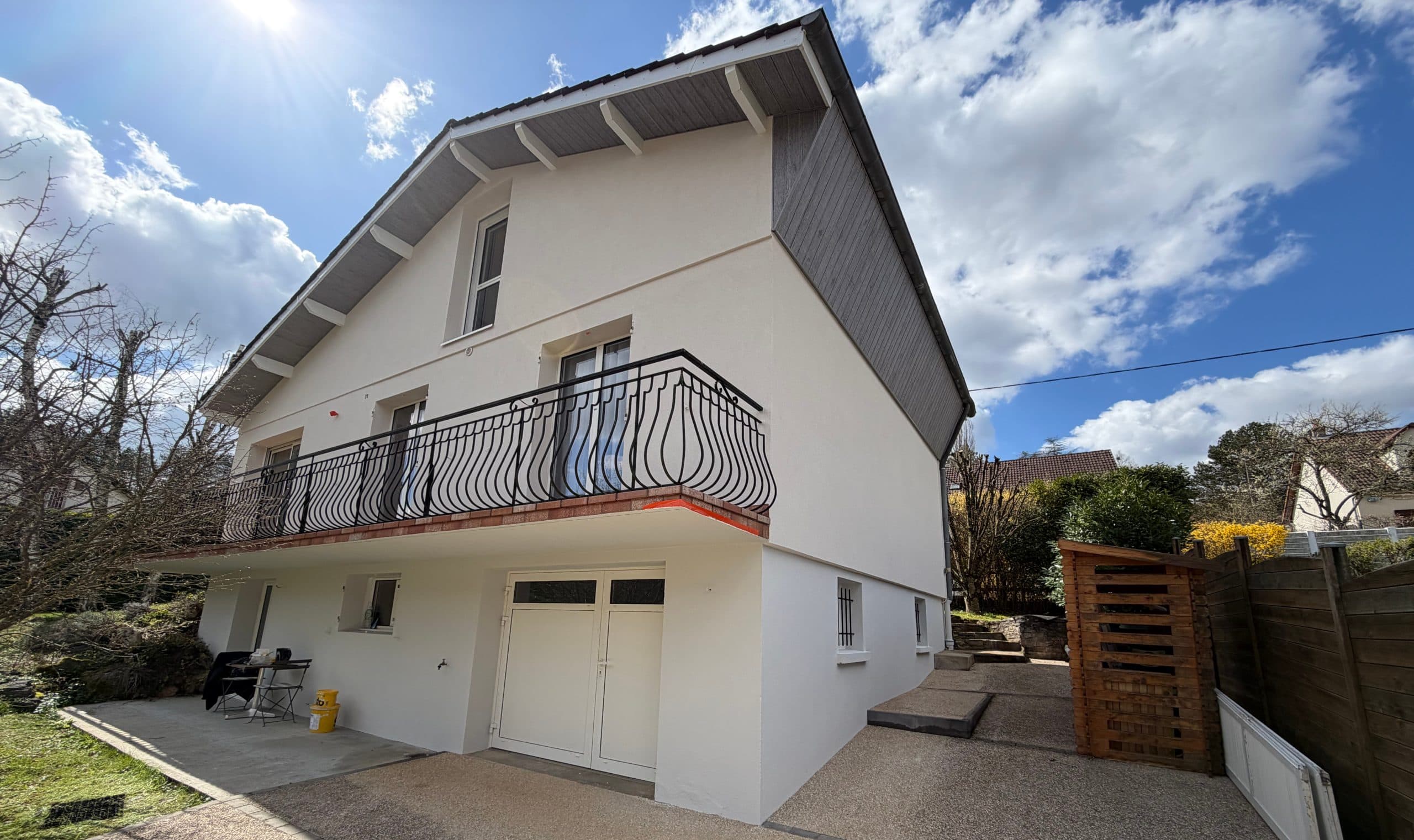 ravalement de facade velars sur ouche