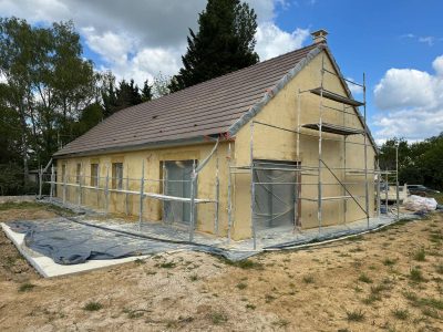 Ravalement de façade à Saint-Nicolas-lès-Cîteaux